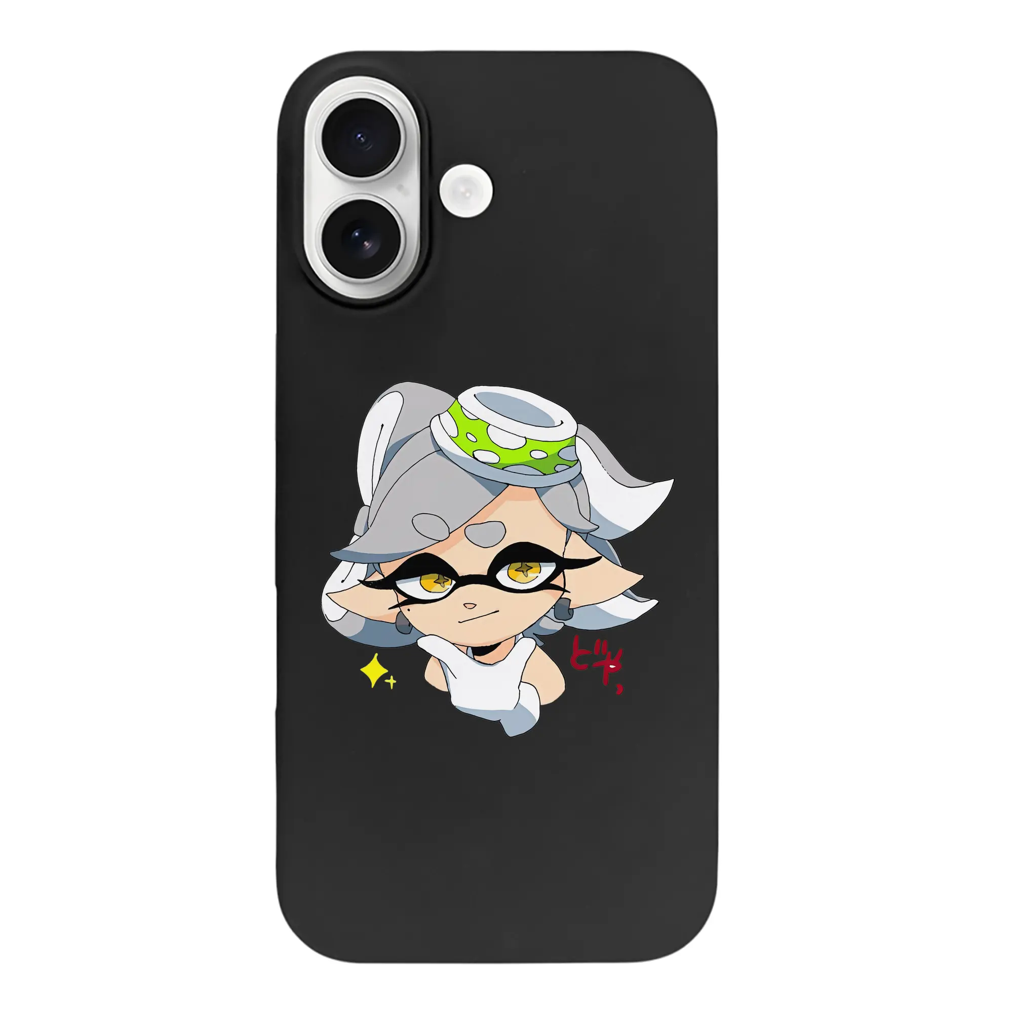 スプラトゥーン グッズ,シオカラーズ ホタル - iPhone 17 シリーズ シリコンケース 薄型 耐衝撃 指紋防止 ソフトタッチカバー 精密フィット 傷防止 保護ケース iPhone 17/17 Air/17 Pro/17 Pro Max 対応
